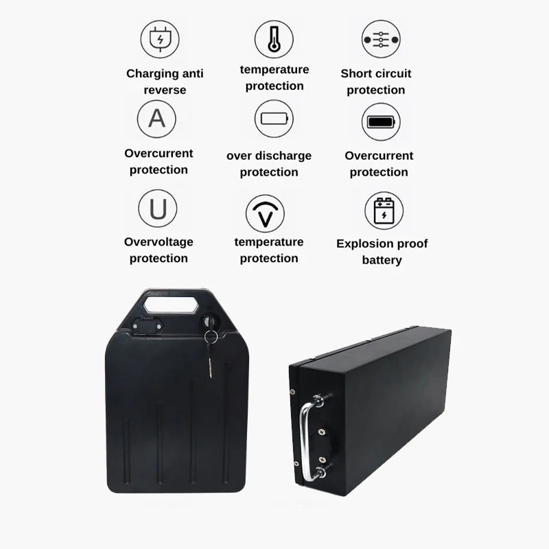 For HarleyBattery 60V 20Ah 30A - огляд і ціна 60V 50Ah Electric Scooter Battery