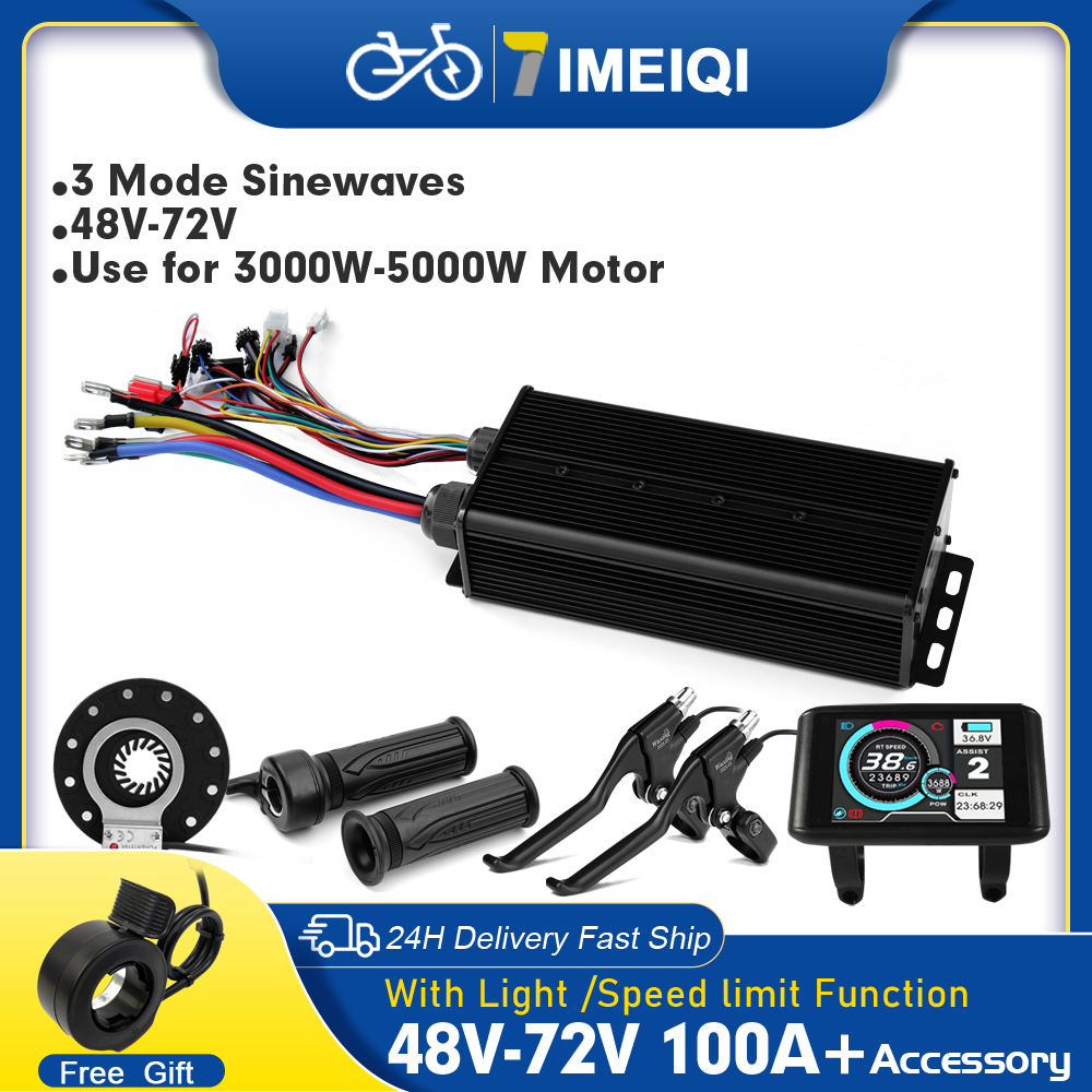 Ebike Sine Wave Controller 100 - огляд і ціна 72V 100A Sabvoton Controller