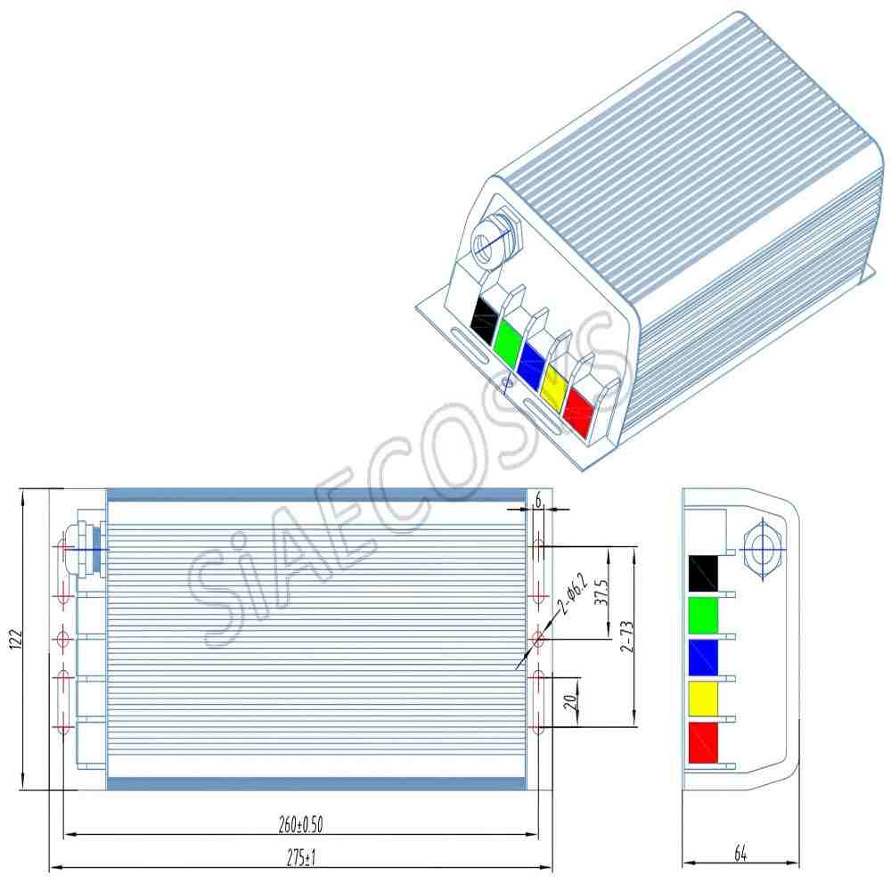 Sabvoton SVMC72150 V2 3000W 40 - огляд і ціна Kelly Kls7230S Controller