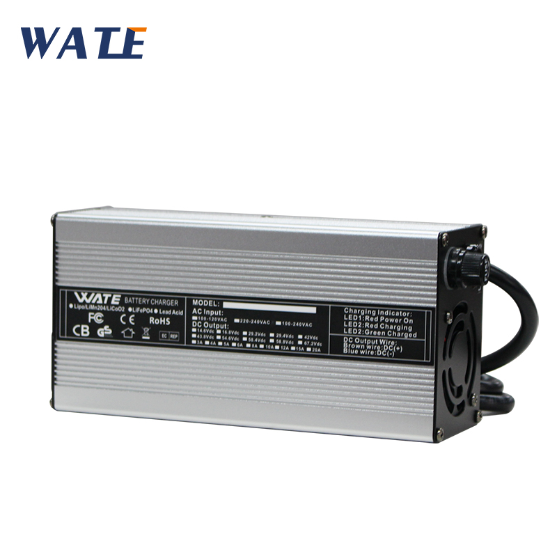 58.4V 12A LiFePO4 Battery Char - огляд і ціна 84V 20A Smart Charger