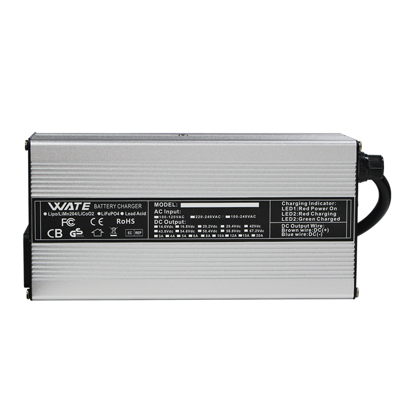 58.4V 12A LiFePO4 Battery Char - огляд і ціна 84V 20A Smart Charger