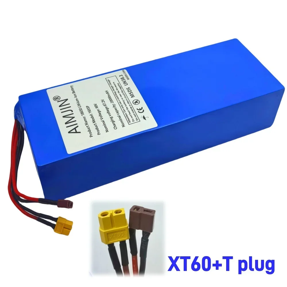 20000mAh 16S5P 60V Li-ion Batt - огляд і ціна 72V 40Ah Lifepo4 Battery Pack